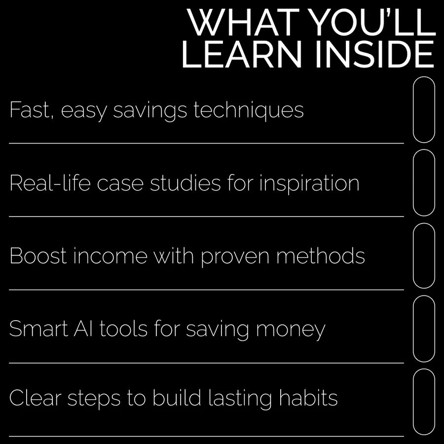 Fast Track to Savings Success: A Step-by-Step Guide to Saving Money Fast and Smart