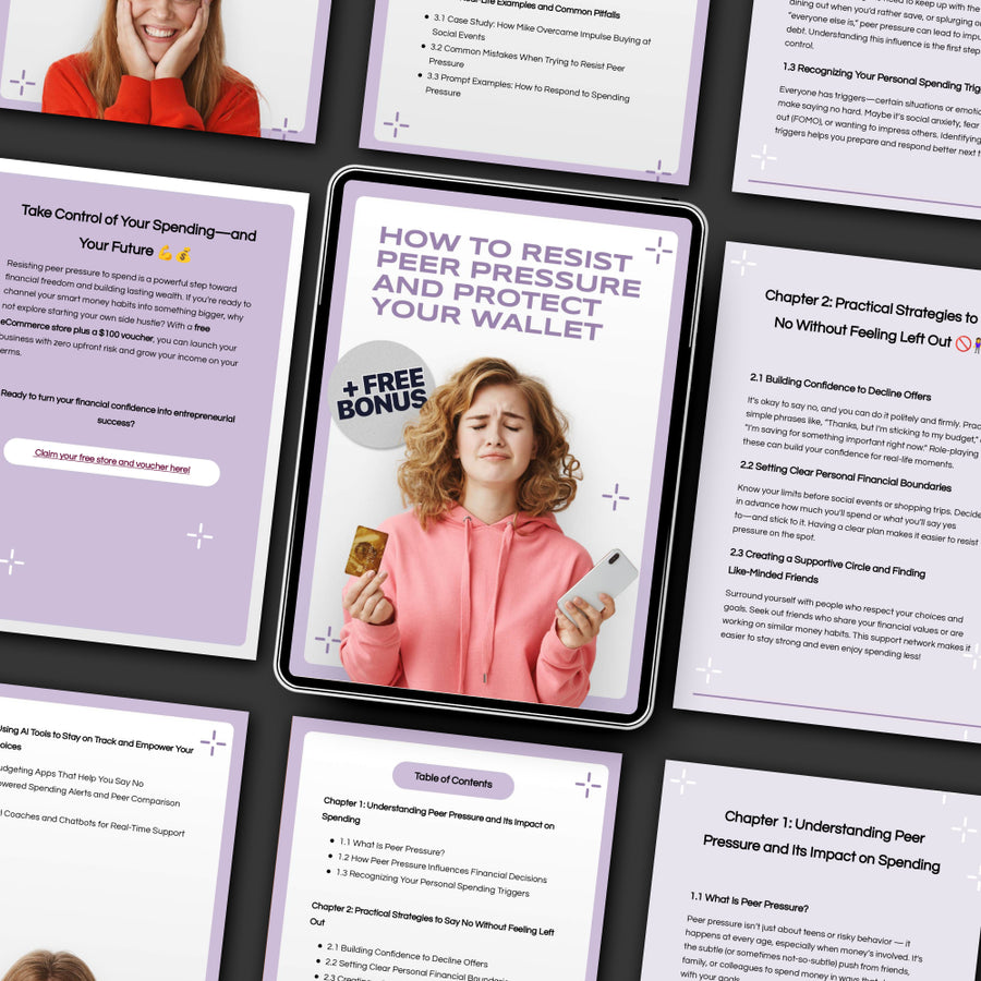 How to Resist Peer Pressure and Protect Your Wallet | Smart Money Guide for Saying No with Confidence, Budget Control, and Financial Boundaries