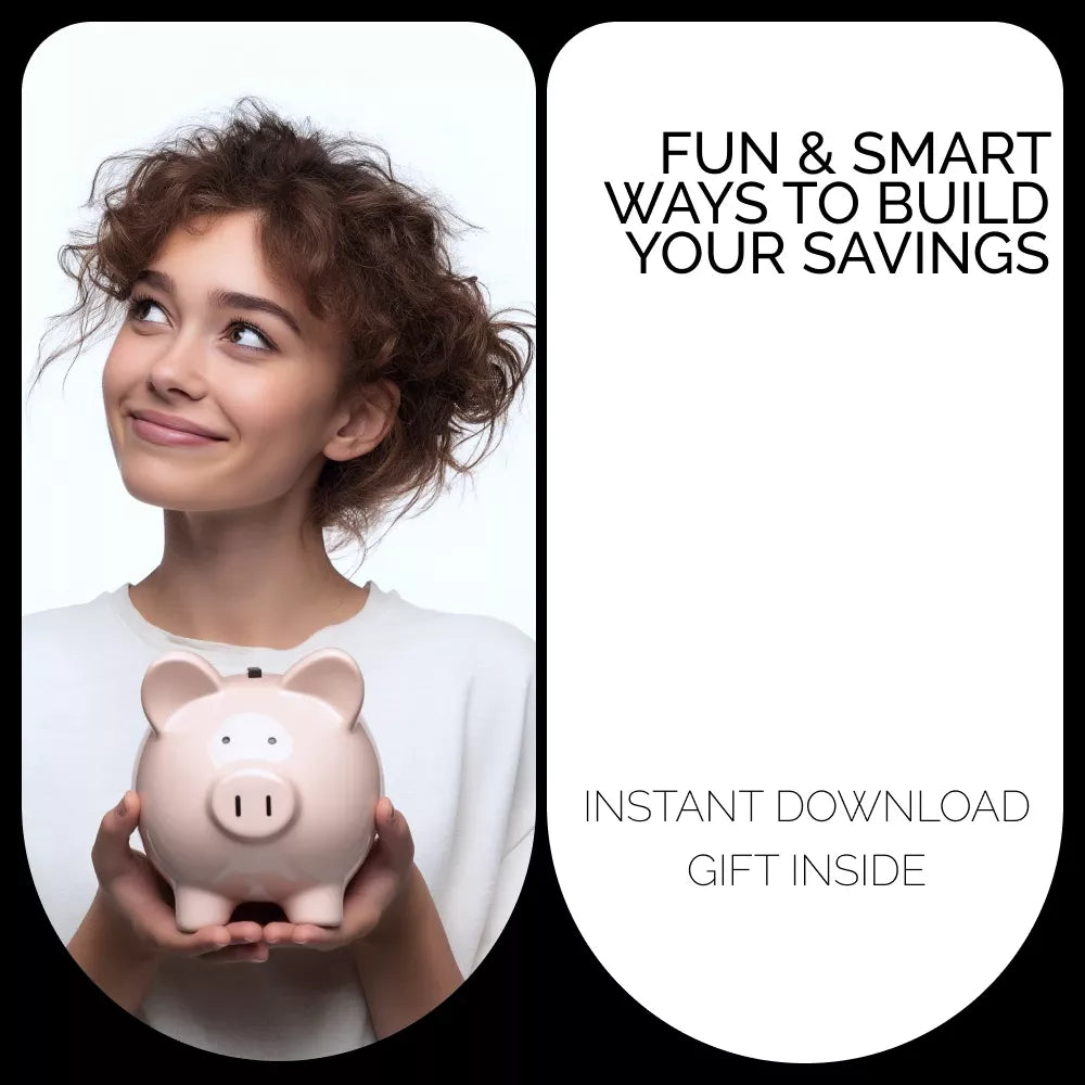 $100K: Fun & Smart Ways to Build Your Savings | How to Save 100K Step-by-Step Digital eBook Guide