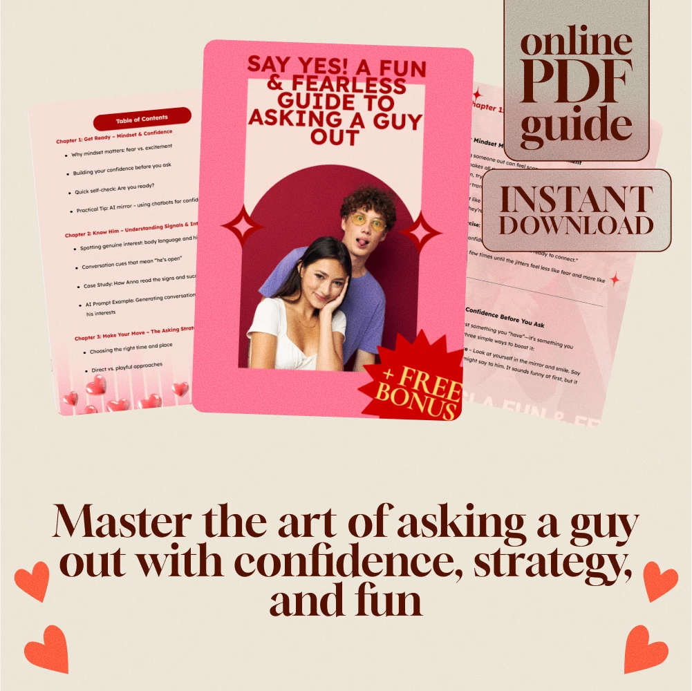 Say Yes! A Fun & Fearless Guide to Asking a Guy Out – How to Ask a Guy Out with Confidence