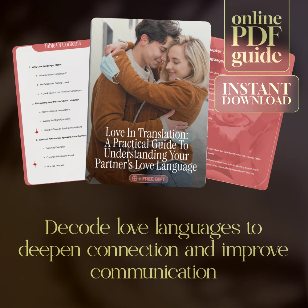 Love in Translation: A Practical Guide to Understanding Your Partner’s Love Language – eBook for Couples, Relationship Advice, and Understanding Your Partner’s Love Language