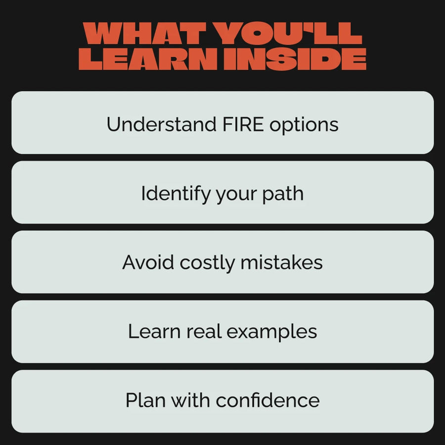 LeanFIRE, FatFIRE & CoastFIRE—Finding the Freedom Plan That Fits You | FIRE eBook | LeanFIRE vs FatFIRE vs CoastFIRE Breakdown for Financial Independence