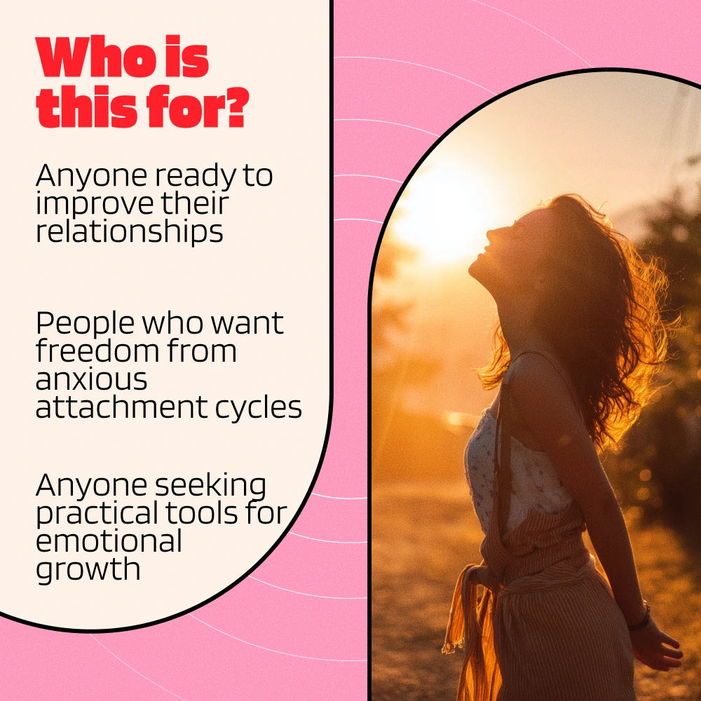 Breaking Free from Anxious Attachment Guide | Digital Download | eBook for Healing & Relationships | How to Fix Anxious Attachment Style