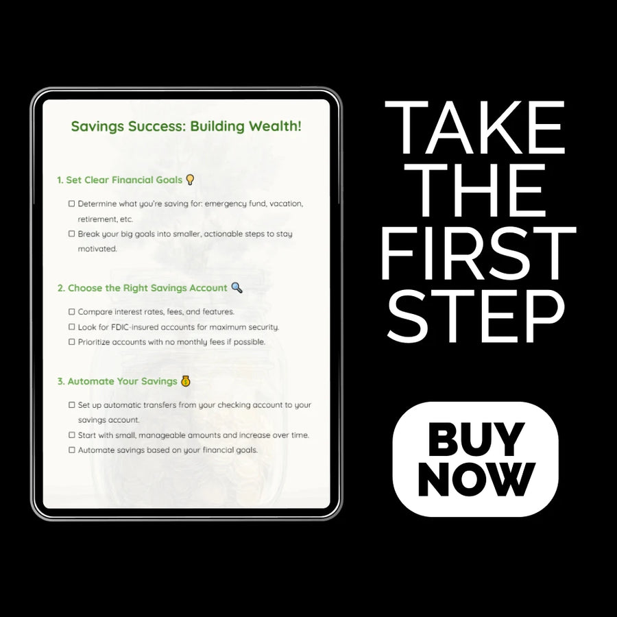 Savings Success: Building Wealth! A Step-by-Step Checklist to Maximize Your Savings Potential