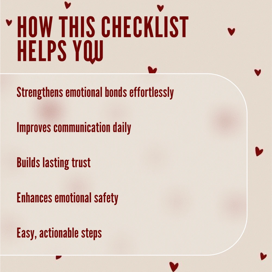 The Secure Attachment Micro-Habits Checklist: Daily Practices to Strengthen Connection and Trust