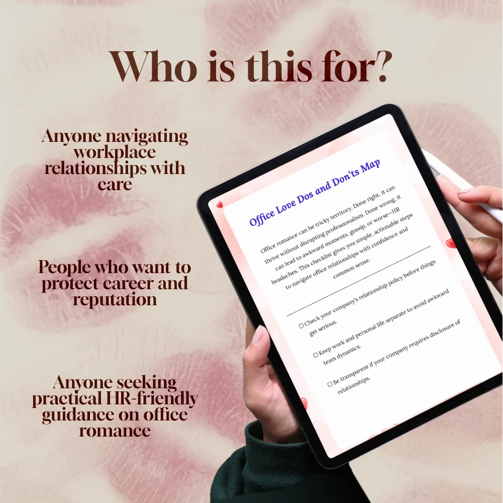 Office Love Dos and Don’ts Map | Workplace Relationship Checklist | Professional Boundaries & HR-Friendly Digital Download