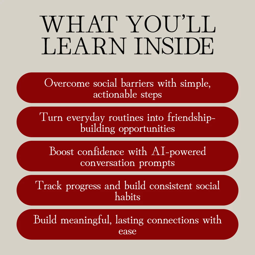 Making Friends Made Simple: The Ultimate Guide for Building Meaningful Adult Friendships