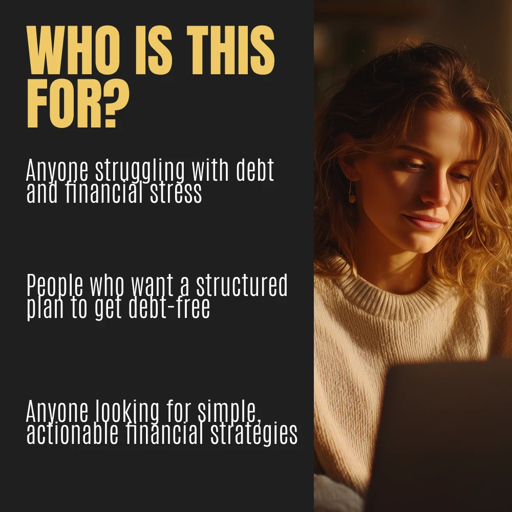 Debt-Free Fast Checklist ๐ธ | Achieve Financial Freedom Quickly | Digital Download Guide