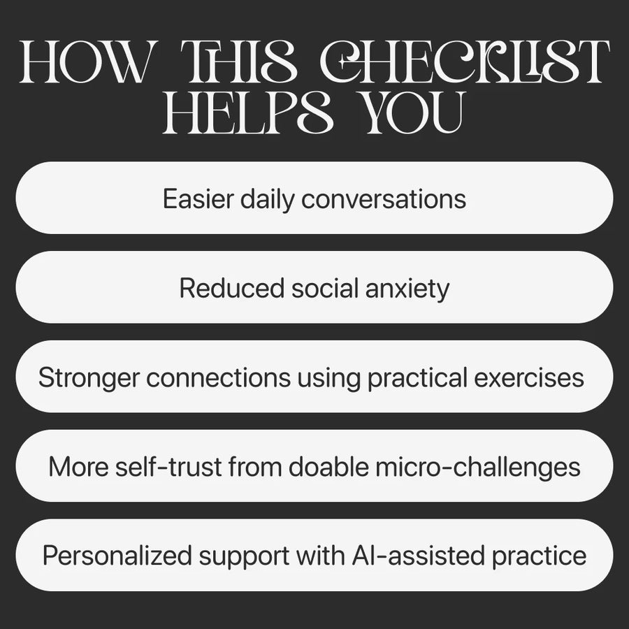 Social Confidence, Step by Step | Social Confidence Guide | Digital Download Self-Help eBook for Social Skills & Personal Growth