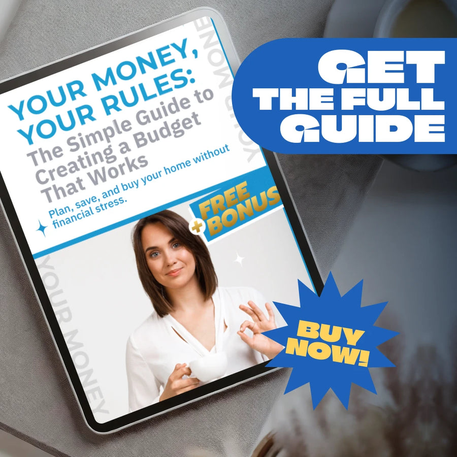 Your Money, Your Rules: The Simple Guide to Creating a Budget That Works | How to Create a Budget for Yourself eBook, Budget Planner PDF, Personal Finance Guide