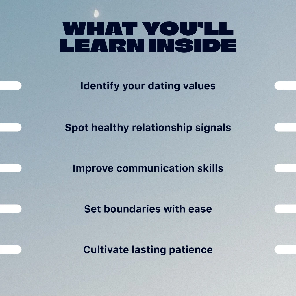 The Slow Dating Mindset Map: Navigate Love with Clarity | Digital eBook for Intentional Dating, Relationship Clarity & Self-Awareness Guide