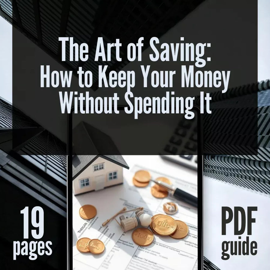 The Art of Saving: How to Keep Your Money Without Spending It | Best Way to Save Money Without Spending It Digital Guide
