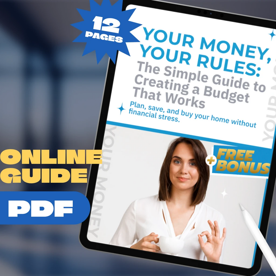 Your Money, Your Rules: The Simple Guide to Creating a Budget That Works | How to Create a Budget for Yourself eBook, Budget Planner PDF, Personal Finance Guide
