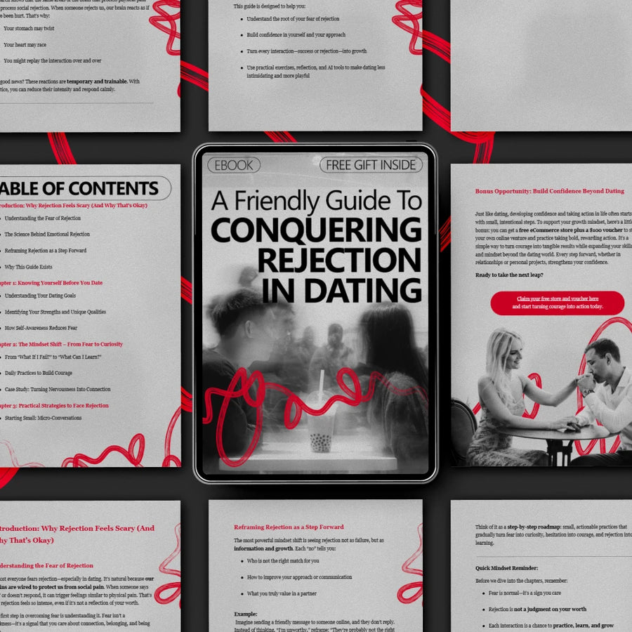 A Friendly Guide to Conquering Rejection in Dating – eBook for How to Get Over Fear of Rejection in Dating, Build Confidence, Communicate Better, and Enjoy Modern Dating