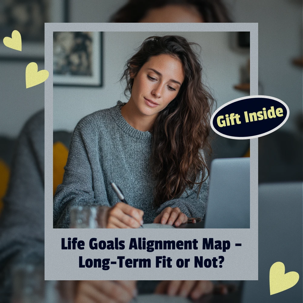 Life Goals Alignment Map – Long-Term Fit or Not? | Self-Discovery eBook | Goal Setting Guide | Personal Growth Checklist | Digital Download