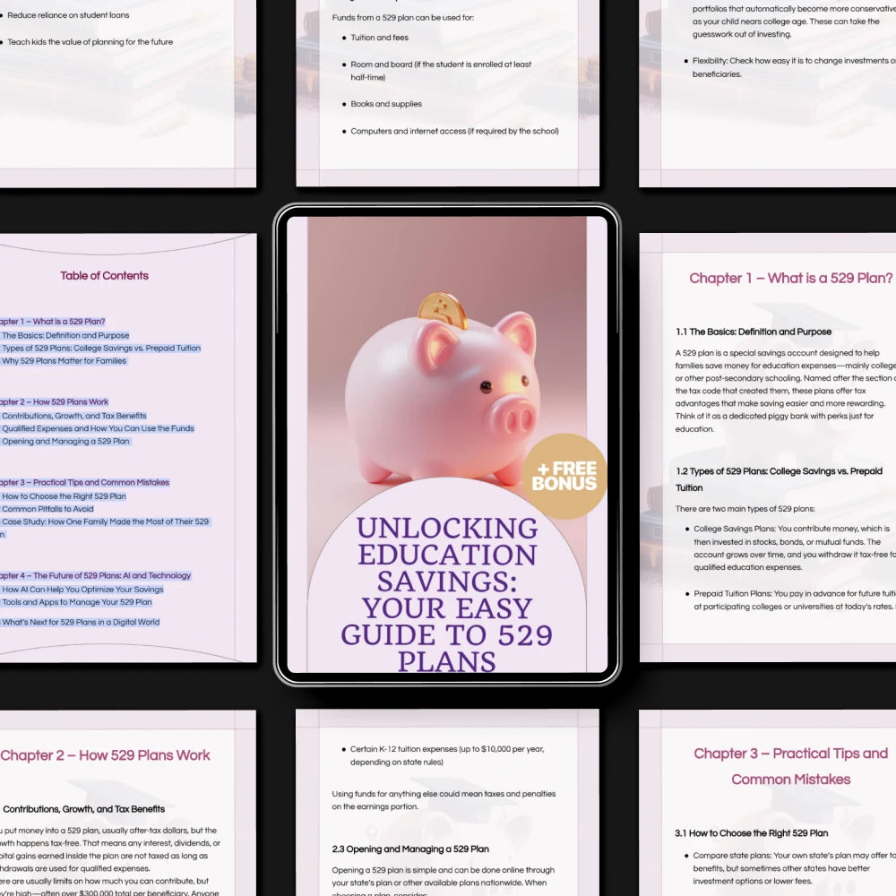 Unlocking Education Savings: Your Easy Guide to 529 Plans – What Is a 529 Plan Explained, Smart College Savings Guide, Family-Friendly Financial Planning Download