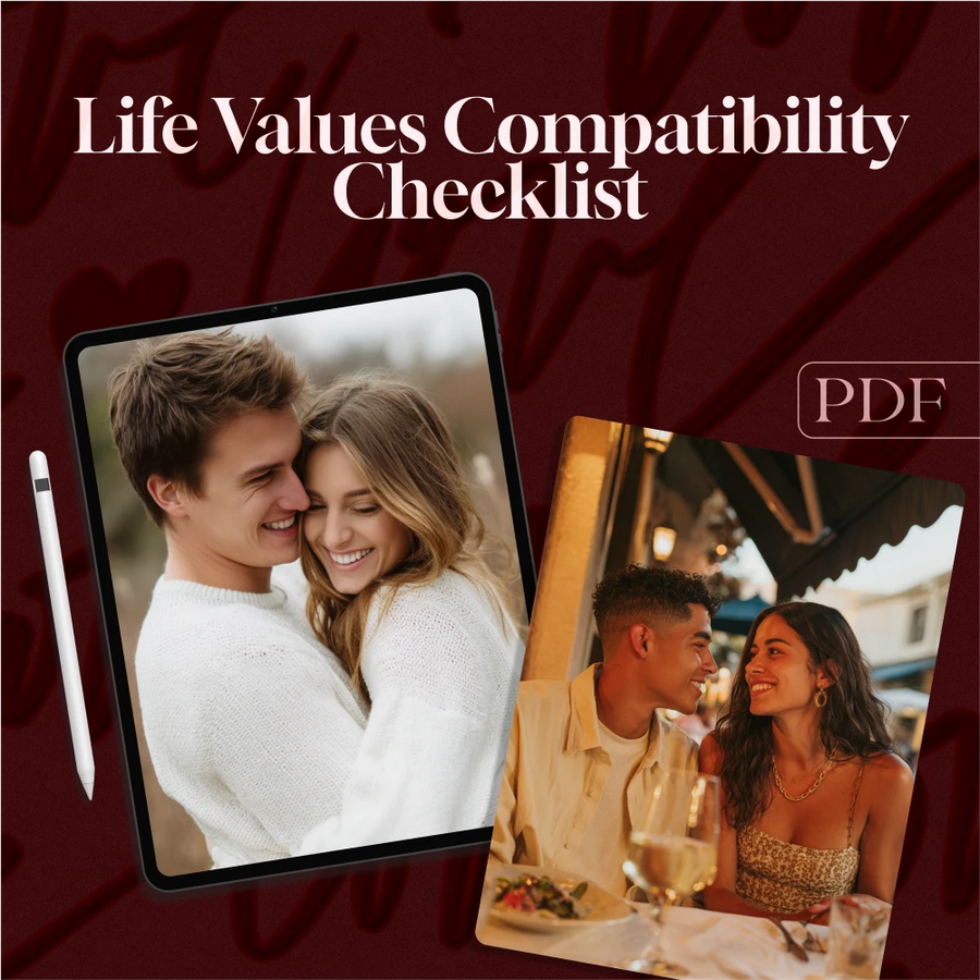 Are We on the Same Page | Life Values Compatibility Checklist | Digital Download eBook & Printable Guide for Relationships, Friendships, and Partnerships
