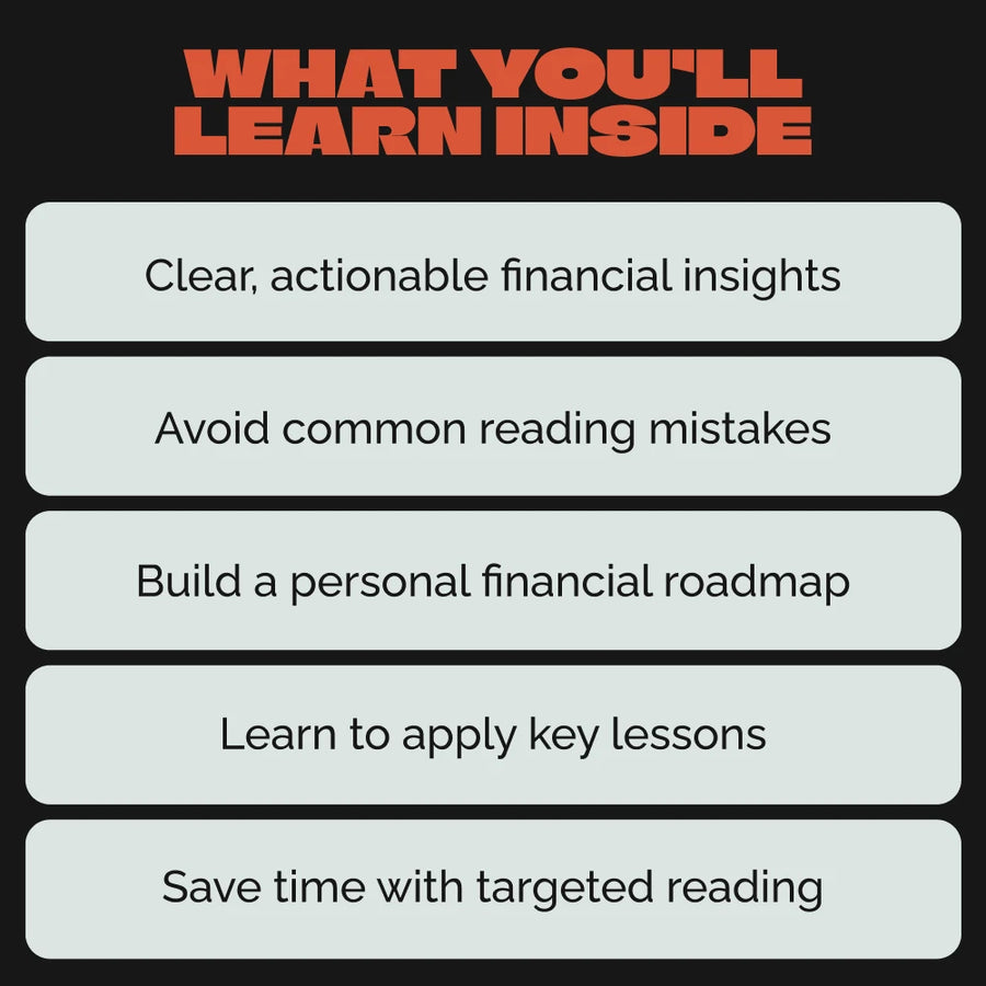 A Practical Guide to the Best Financial Planning Books (and How to Actually Use Them) - Digital Download