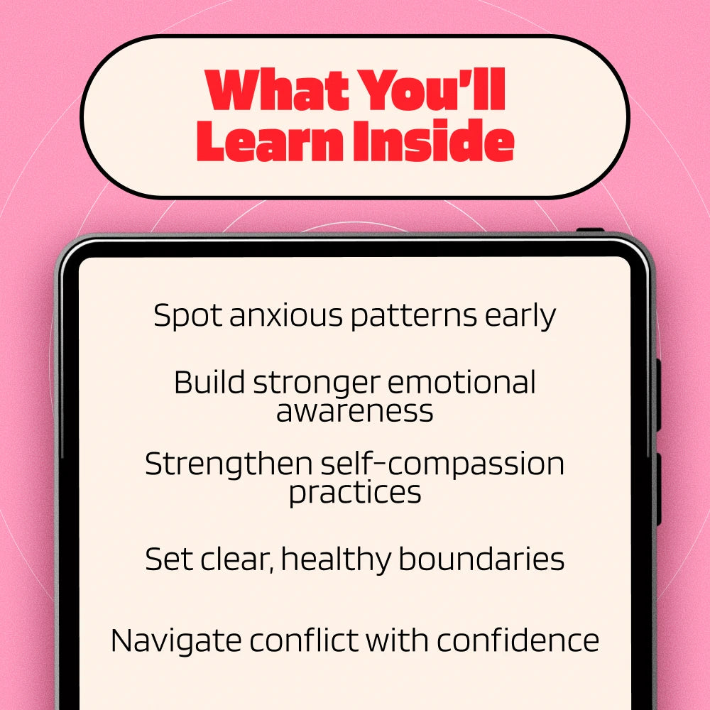 Breaking Free from Anxious Attachment Guide | Digital Download | eBook for Healing & Relationships | How to Fix Anxious Attachment Style