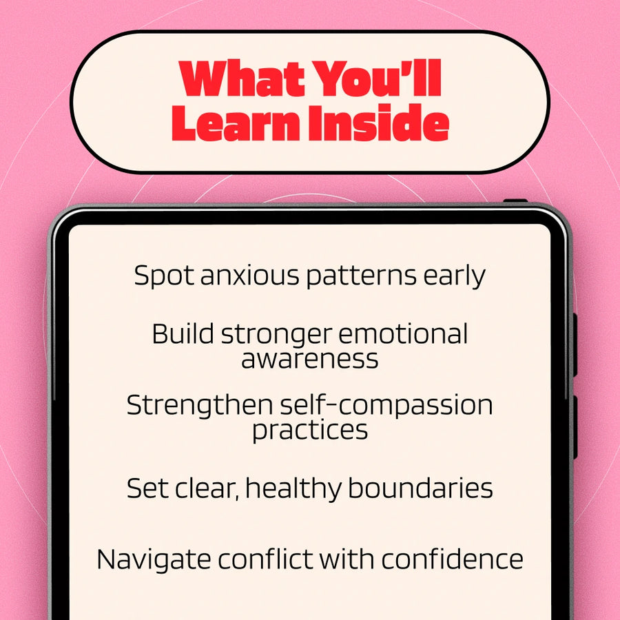 Breaking Free from Anxious Attachment Guide | Digital Download | eBook for Healing & Relationships | How to Fix Anxious Attachment Style