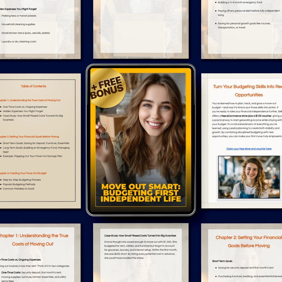 Move Out Smart: Budgeting First Independent Life - Essential eBook on How to Budget for Moving Out