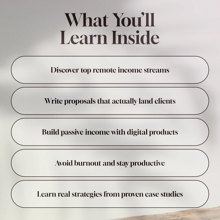 Remote Goldmine: How to Maximize Your Online Income from Anywhere