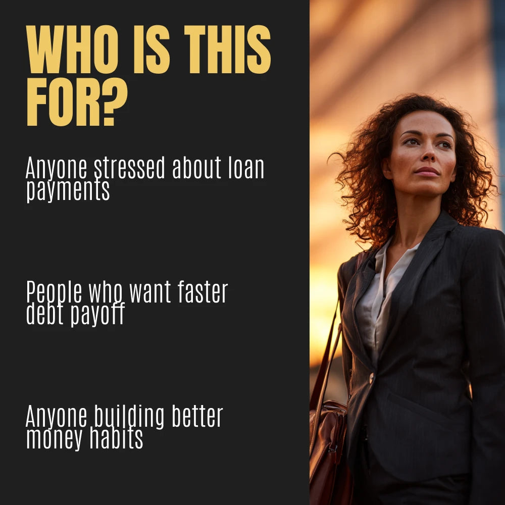 The Loan Repayment Power Checklist – Digital Download Guide on how to repay loan quickly, Smart Debt Payoff Planner, Printable Financial Checklist, Instant Budget Tool for Faster Loan Freedom
