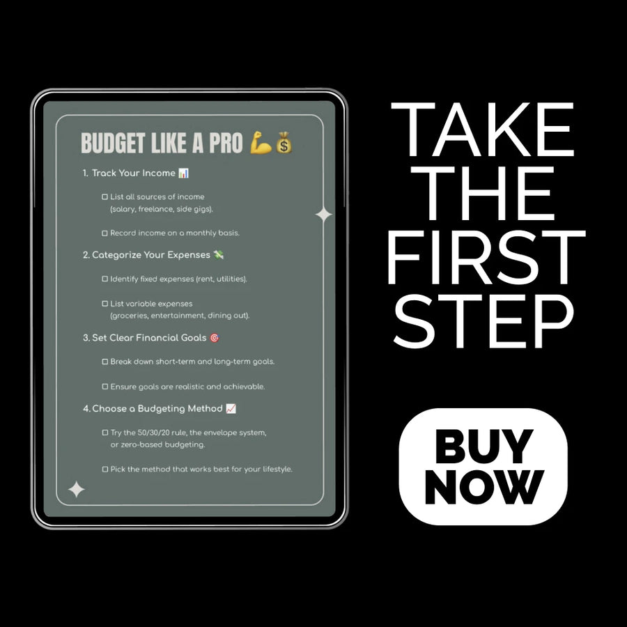 Budget Like a Pro – Simple Budgeting Checklist | Learn how to do a budget Step by Step