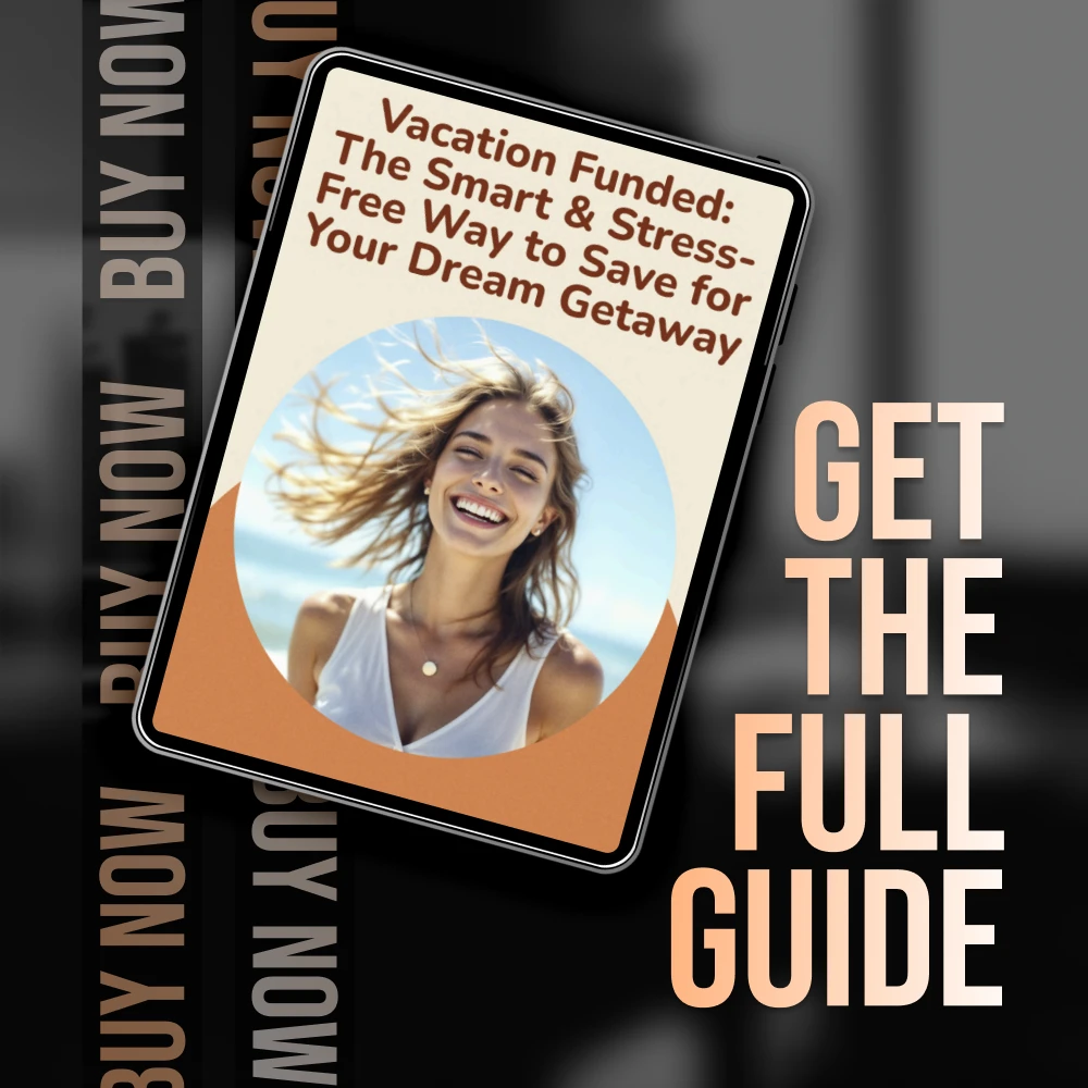 Vacation Funded: The Smart & Stress-Free Way to Save for Your Dream Getaway | Best Way to Save for a Vacation | Travel Budget Guide | Digital Download