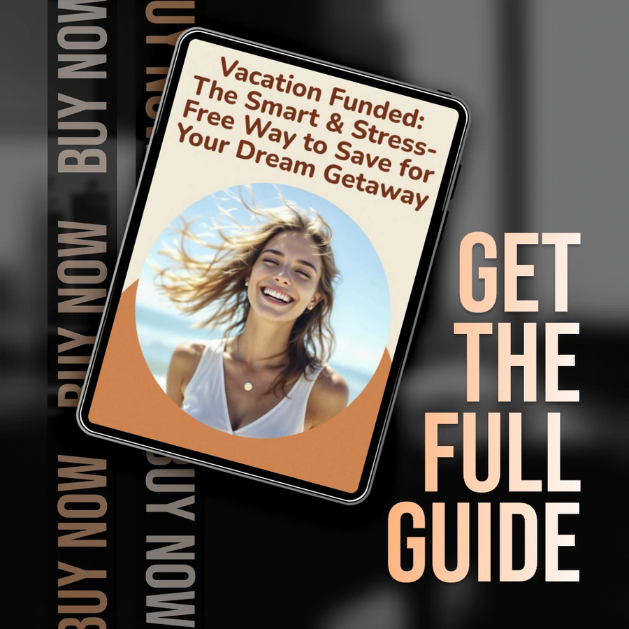 Vacation Funded: The Smart & Stress-Free Way to Save for Your Dream Getaway | Best Way to Save for a Vacation | Travel Budget Guide | Digital Download