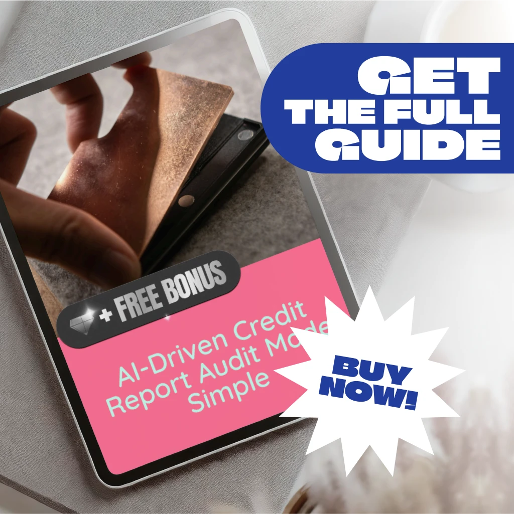 AI-Driven Credit Report Audit Guide: Step-by-Step eBook for Accurate Credit Analysis