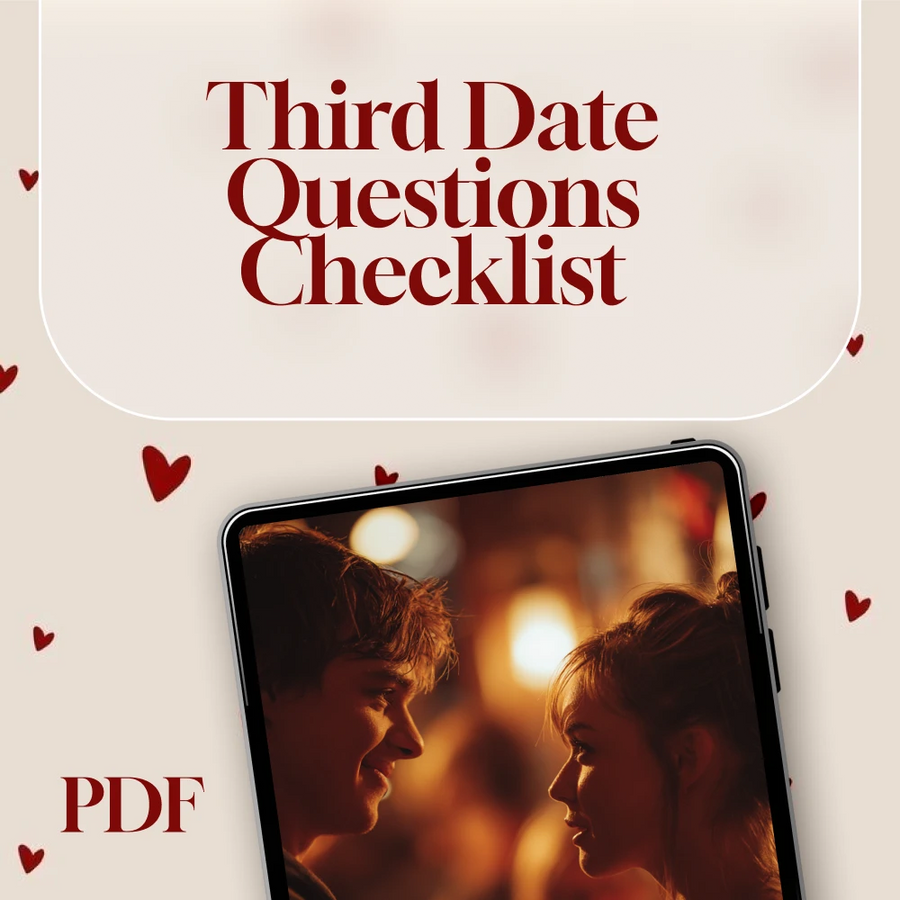 Third Date Questions Checklist: Spark Real Connection & Fun Conversations - Digital Download