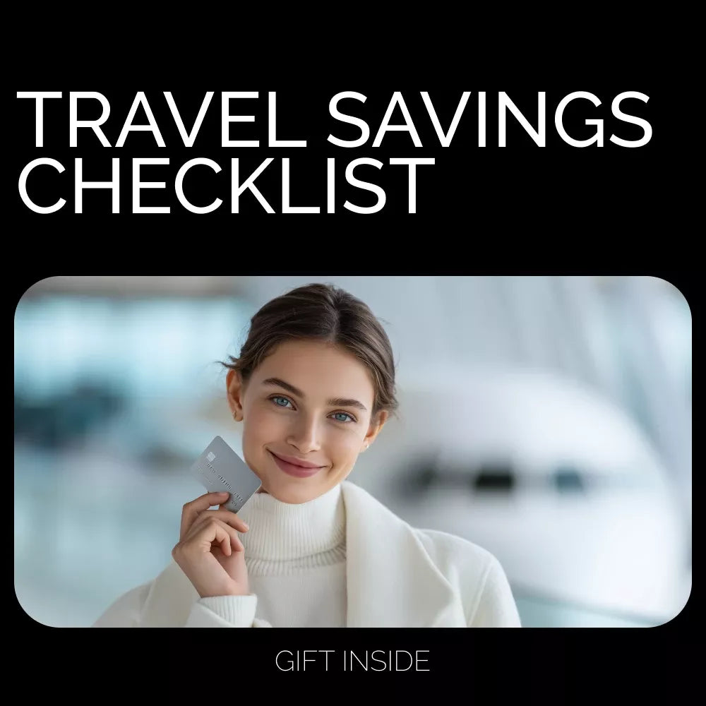 Your Ultimate Travel Savings Checklist: Cut Costs, Live Large – Printable Budget Planner, Travel Savings Guide, How to Cut Travel Costs Checklist, Digital Download for Smart Travelers