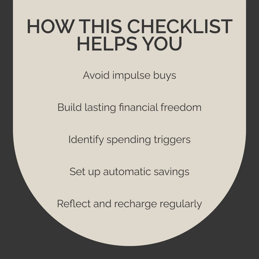 Post–No-Spend Survival Kit: How to Avoid Relapse After No-Spend Challenge Ends Checklist