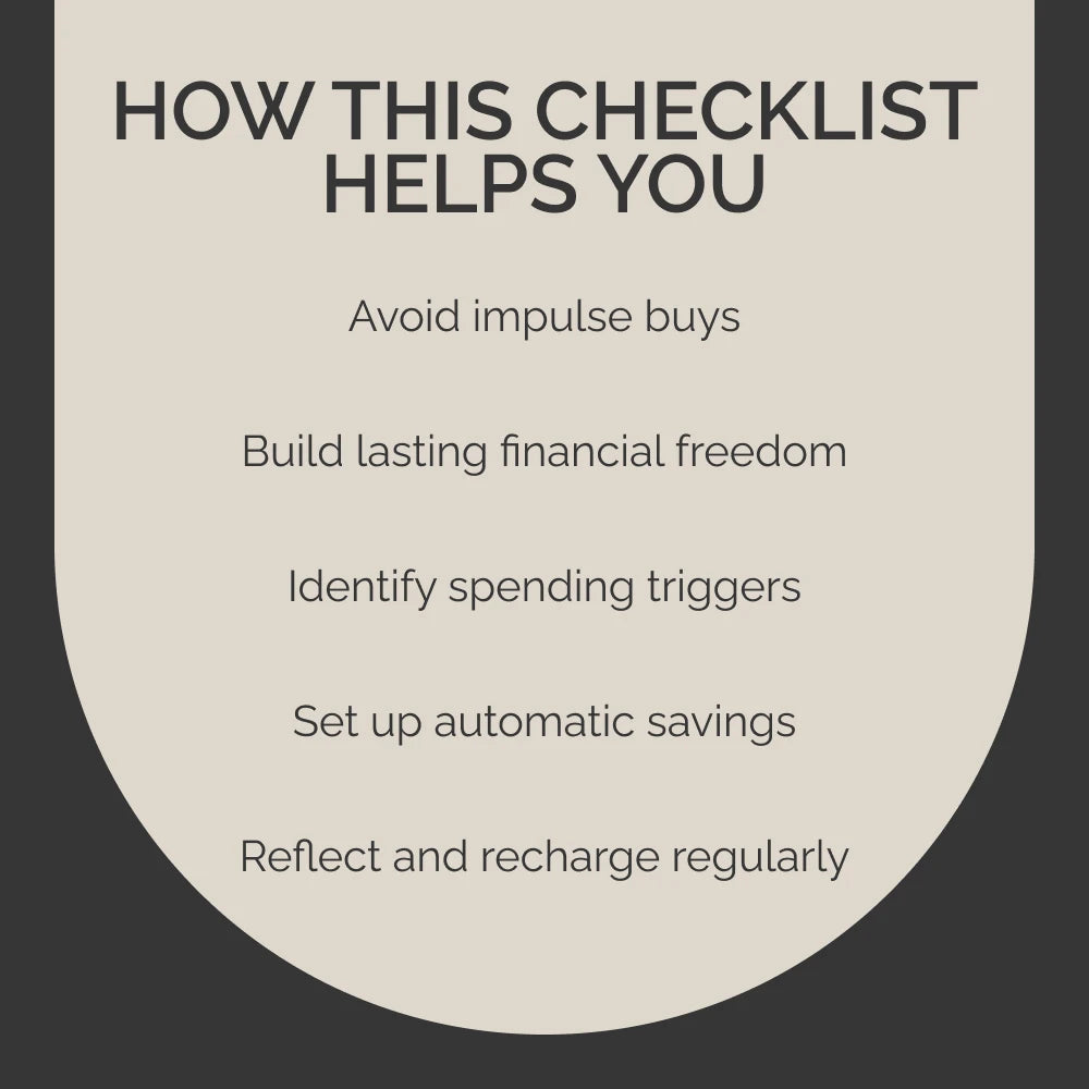 Post–No-Spend Survival Kit: How to Avoid Relapse After No-Spend Challenge Ends Checklist