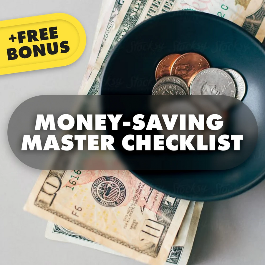 The Ultimate 2025 Money-Saving Master Checklist: Smart, Simple, and Stress-Free | How to Save Money in 2025 | Digital Download for Budgeting & Financial Planning