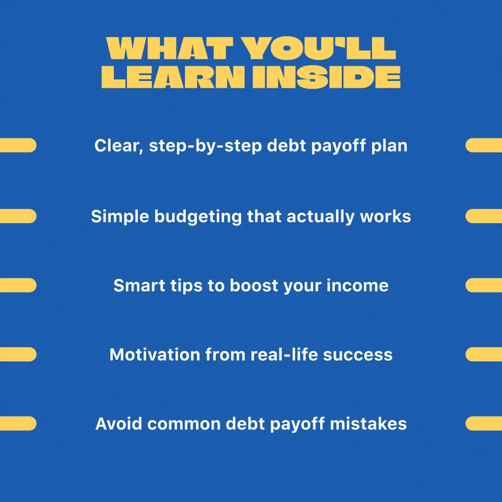 How to Crush $8,000 of Debt in Just 6 Months | Step-by-Step Budgeting Guide, Debt Payoff Planner, eBook for How to Pay Off $8000 Debt in 6 Months