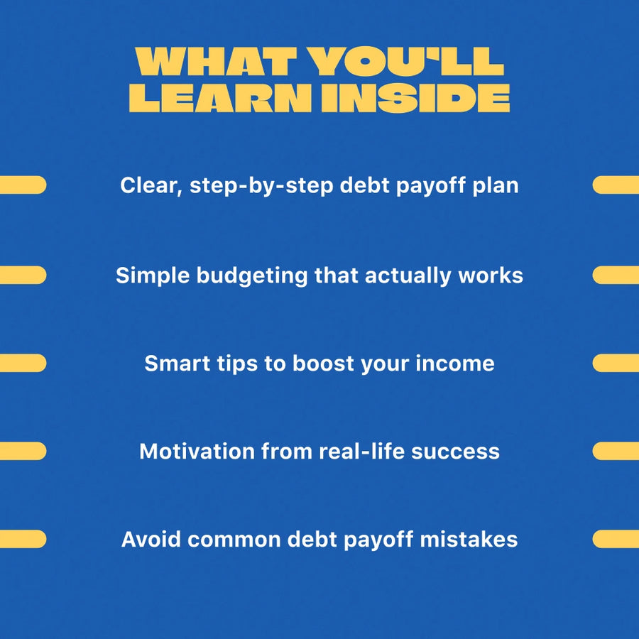 How to Crush $8,000 of Debt in Just 6 Months | Step-by-Step Budgeting Guide, Debt Payoff Planner, eBook for How to Pay Off $8000 Debt in 6 Months