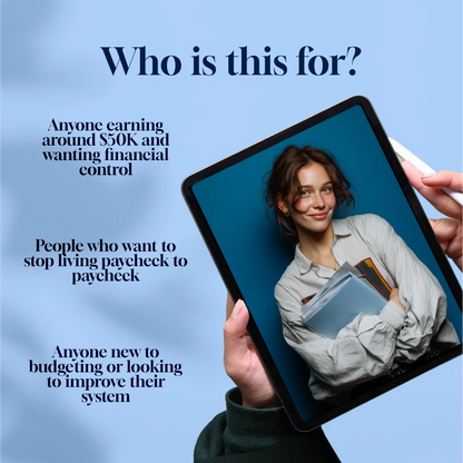 How to Budget Your $50K Salary Like a Pro | Personal Finance eBook | Digital Download Guide to Budgeting a 50K Salary