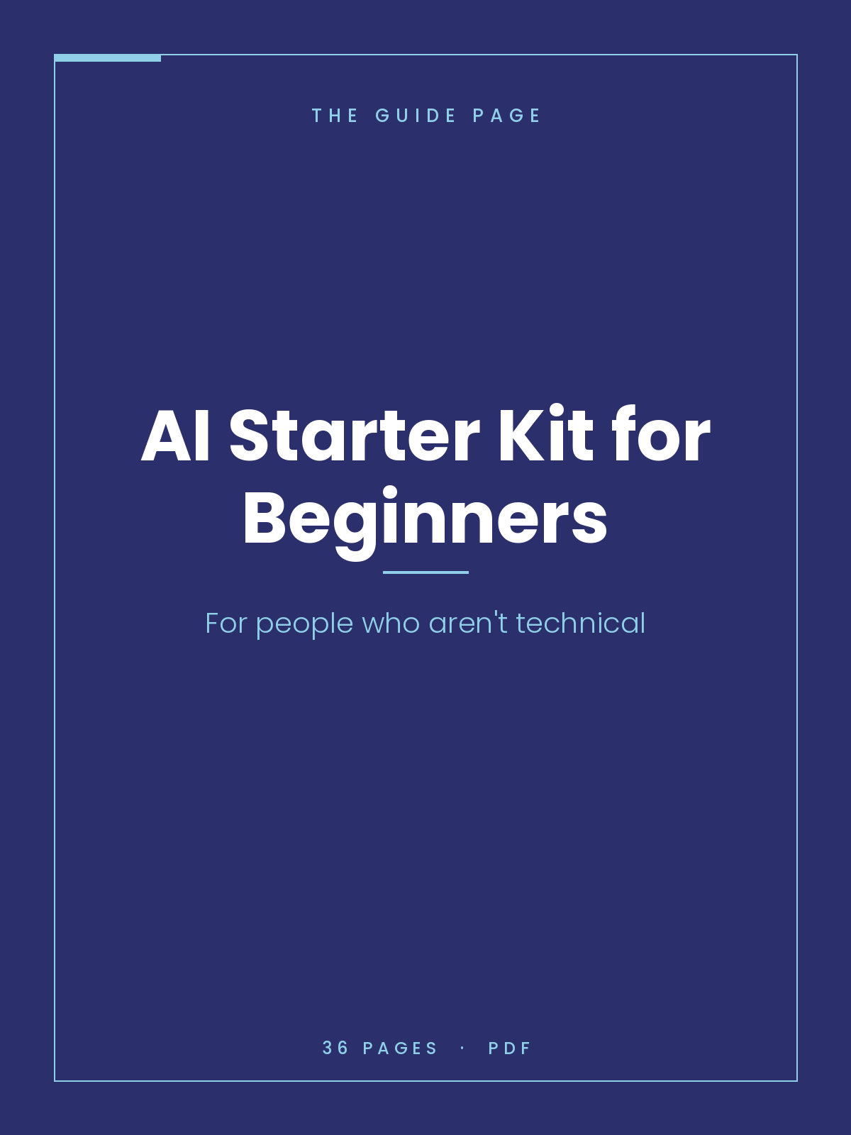 AI Starter Kit for Beginners