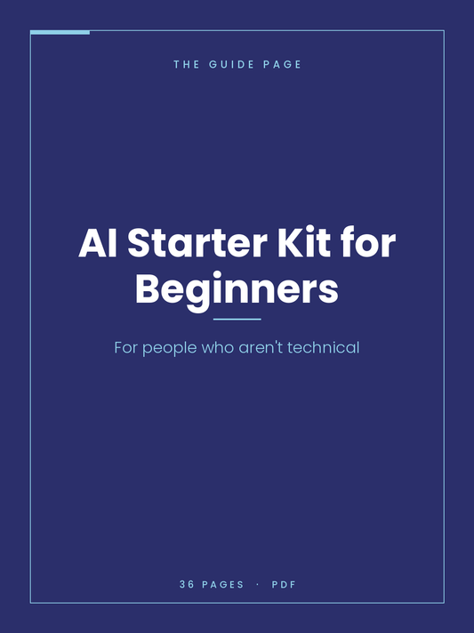 AI Starter Kit for Beginners