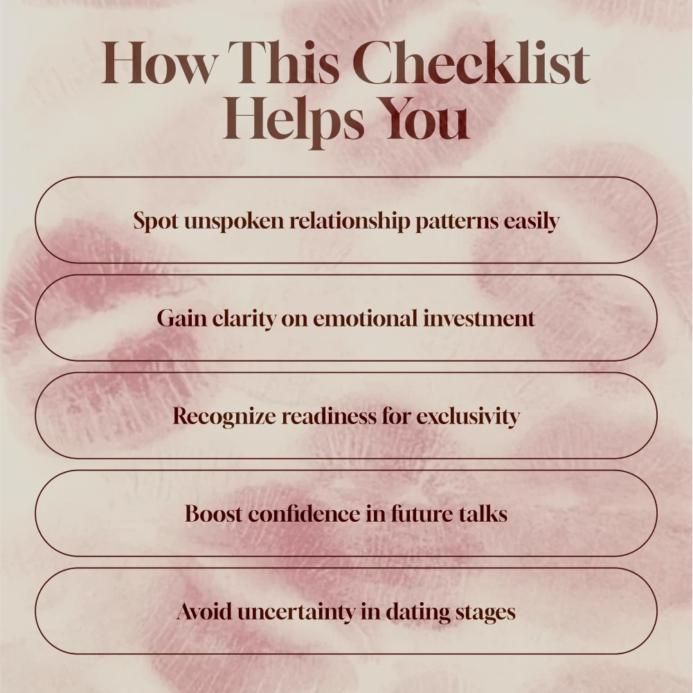10 Signs It’s Time to Define the Relationship Checklist | Digital Download Guide for Couples, eBook PDF, Relationship Clarity Tool