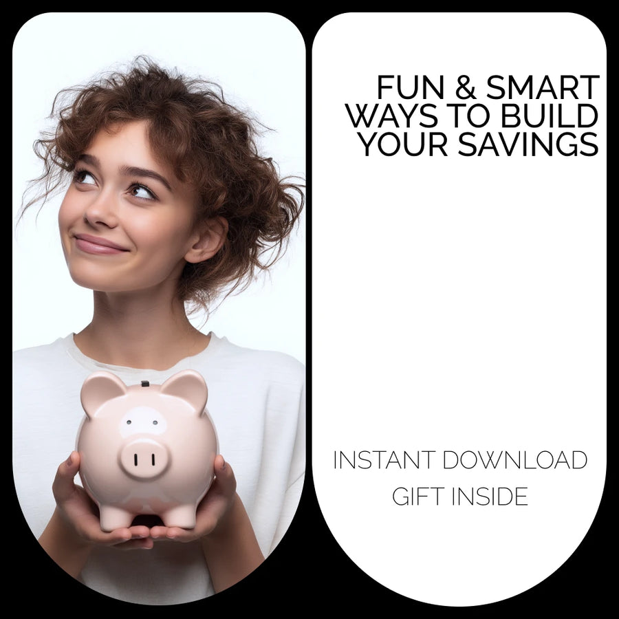 $100K: Fun & Smart Ways to Build Your Savings | How to Save 100K Step-by-Step Digital eBook Guide