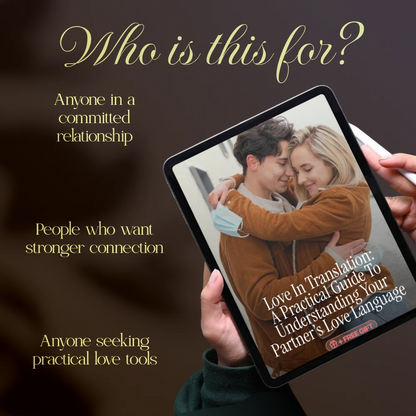 Love in Translation: A Practical Guide to Understanding Your Partner’s Love Language – eBook for Couples, Relationship Advice, and Understanding Your Partner’s Love Language