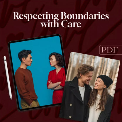 Respecting Boundaries with Care: A Practical Checklist | Digital Download Guide, eBook, Self-Help, Relationship & Communication Skills PDF