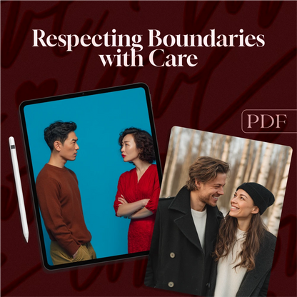 Respecting Boundaries with Care: A Practical Checklist | Digital Download Guide, eBook, Self-Help, Relationship & Communication Skills PDF