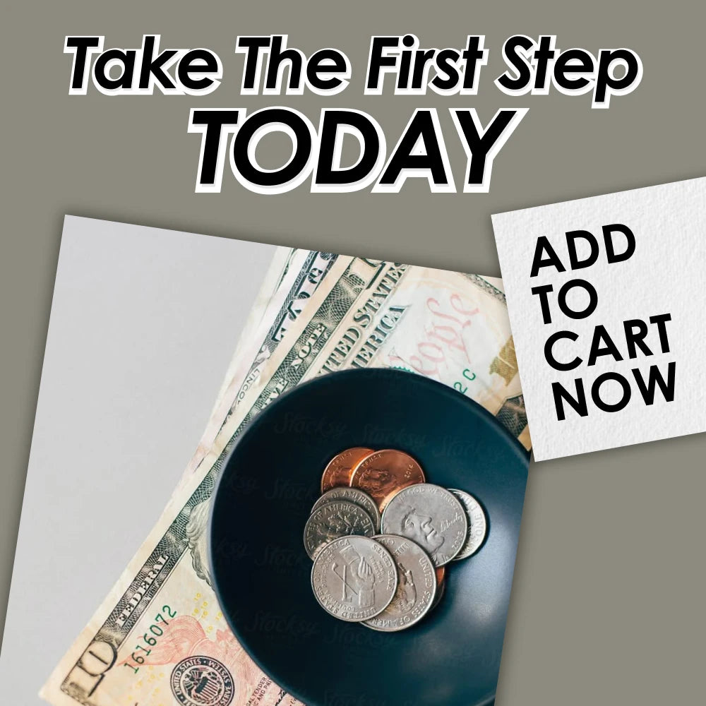 Yearly Budget Glow-Up Checklist: Plan It, Track It, Own It | Digital Download | How to Make a Yearly Budget Guide