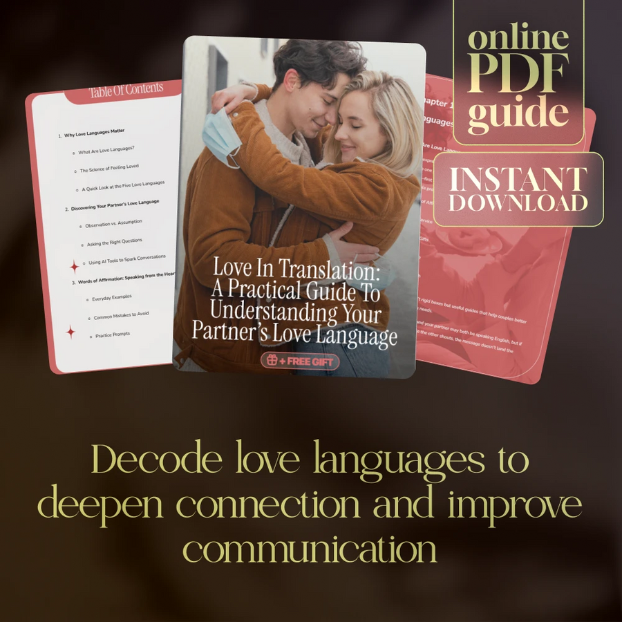 Love in Translation: A Practical Guide to Understanding Your Partner’s Love Language – eBook for Couples, Relationship Advice, and Understanding Your Partner’s Love Language