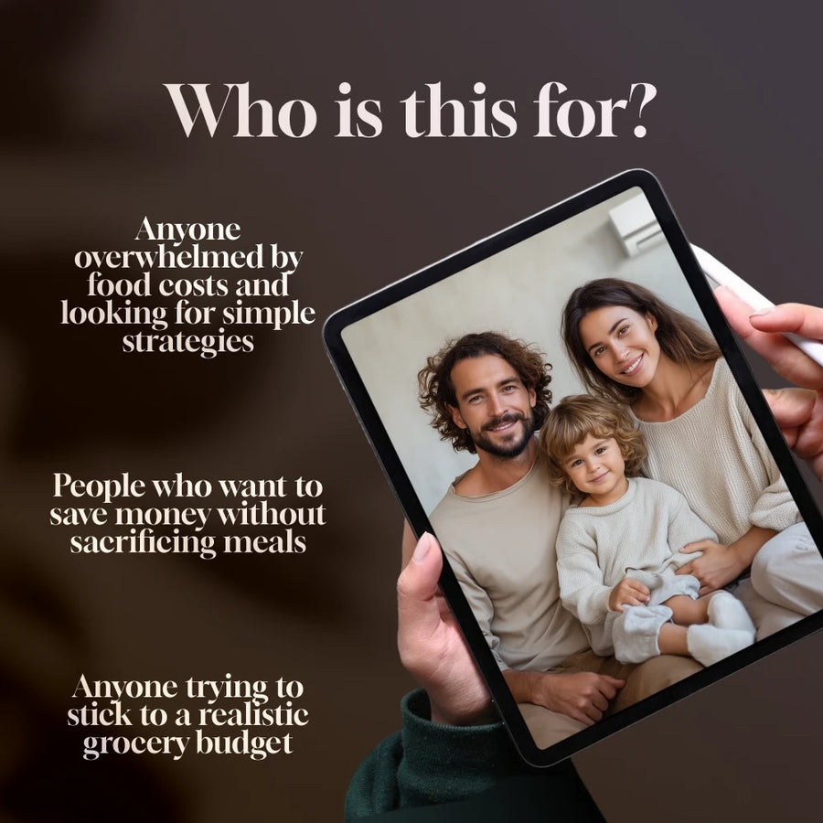 Smart Spending: How to Set a Good Grocery Budget That Works for You | Budget Grocery Shopping Guide | Digital Download for Meal Planning, Money-Saving Tips & Family Grocery Planning
