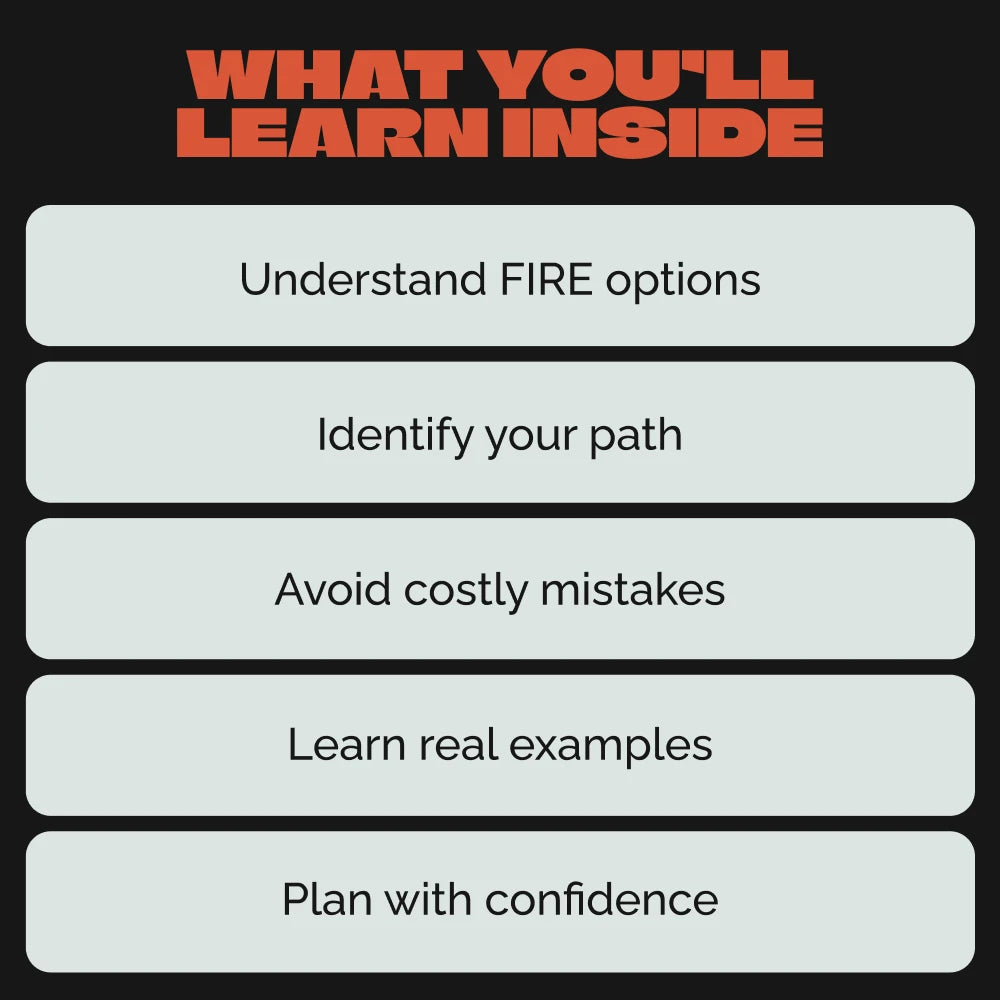 LeanFIRE, FatFIRE & CoastFIRE—Finding the Freedom Plan That Fits You | FIRE eBook | LeanFIRE vs FatFIRE vs CoastFIRE Breakdown for Financial Independence
